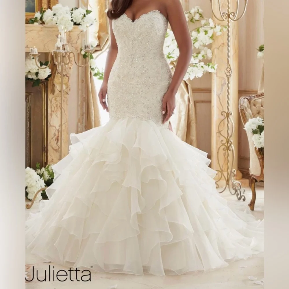 JULIETTA PLUS SIZE BRIDAL BY MORILEE 3201 - Picture 1 of 4